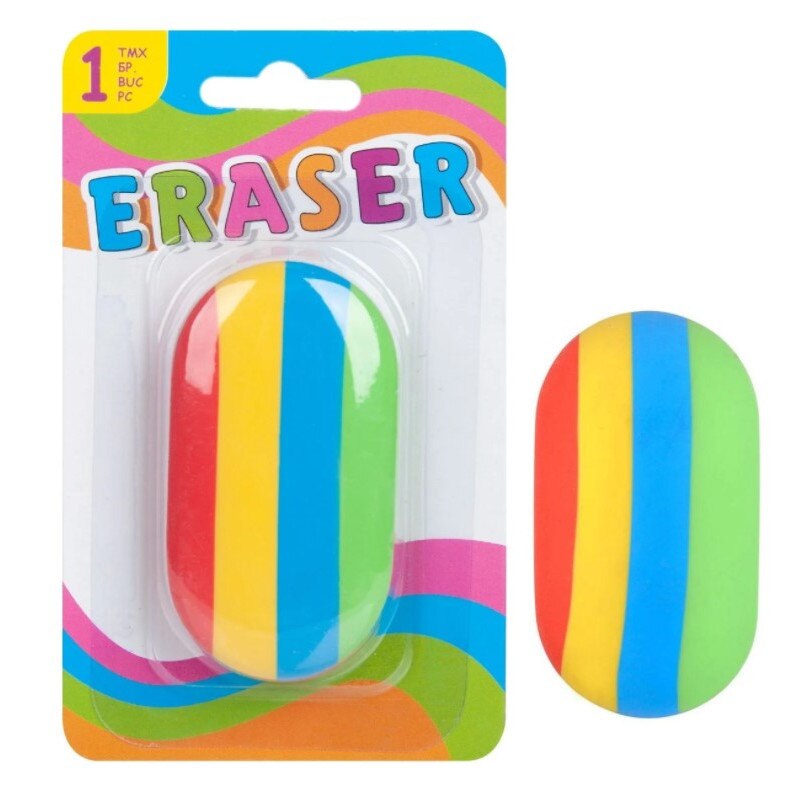 Radiera, Zola®, model dungi multicolore