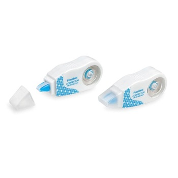 Set rola banda corectoare, Zola®, 2 bucati, alb / albastru, 5 mm x 6 m Set rola banda corectoare, Zola®, 2 bucati, alb / albastru, 5 mm x 6 m