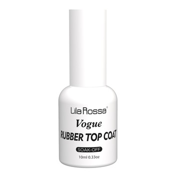 Tratament unghii, Lila Rossa, Rubber top coat, Vogue,10 ml Tratament unghii, Lila Rossa, Rubber top coat, Vogue,10 ml