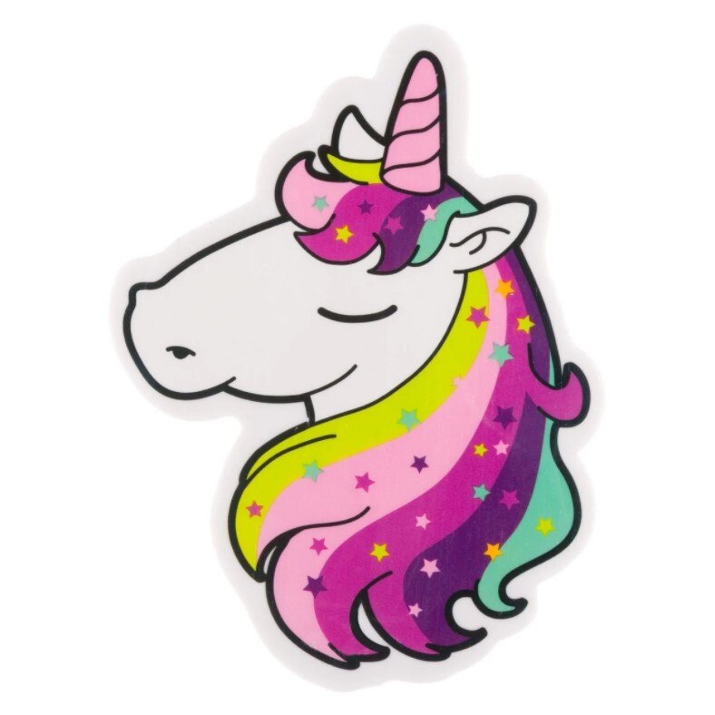 Radiera, Zola®, model unicorn, multicolor, 9 cm