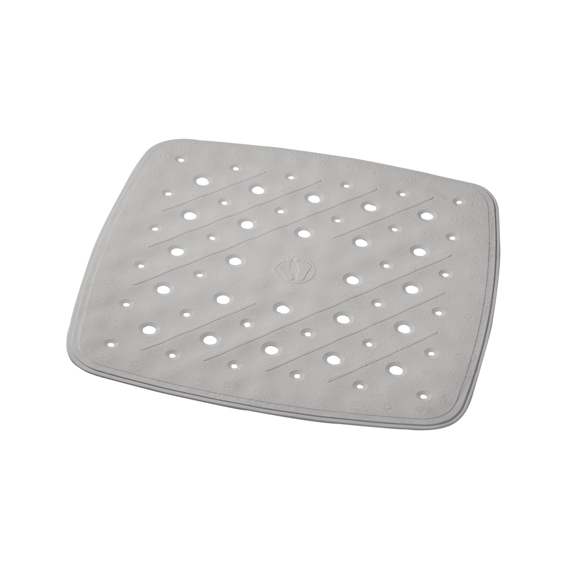 Covoras antiderapant pentru cada de dus Ridder Promo gri deschis 51x51cm