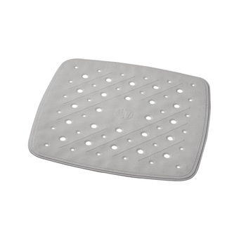 Covoras antiderapant pentru cada de dus Ridder Promo gri deschis 51x51cm Covoras antiderapant pentru cada de dus Ridder Promo gri deschis 51x51cm