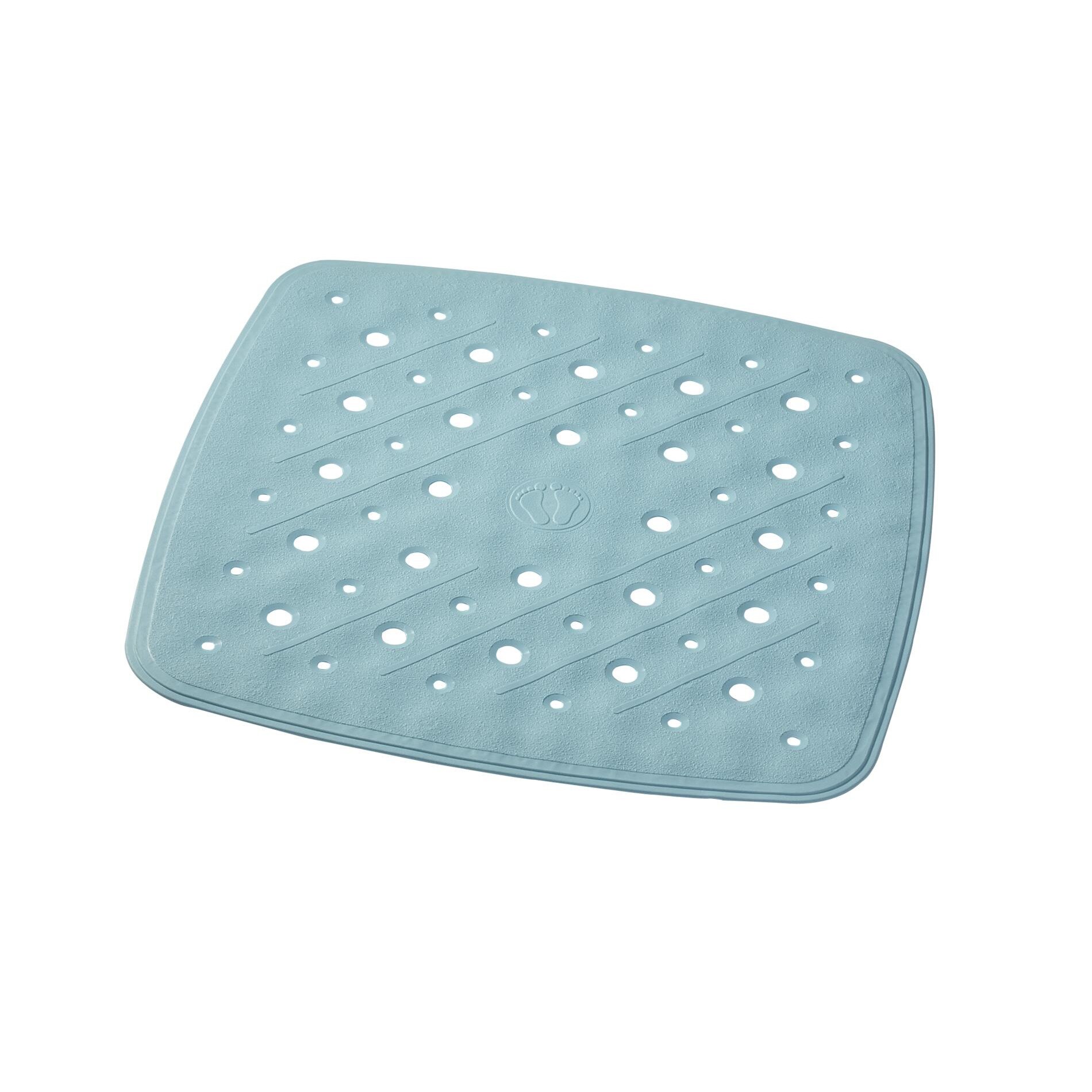 Covoras antiderapant pentru cada de dus Ridder Promo albastru deschis 51x51cm