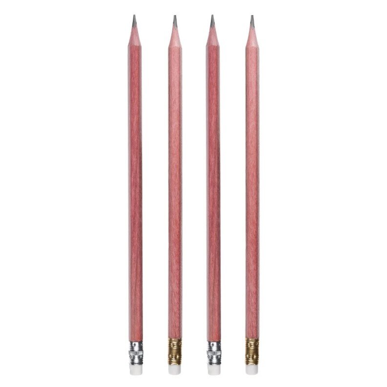 Set 4 creioane, Zola®, culoare naturala, cu radiera
