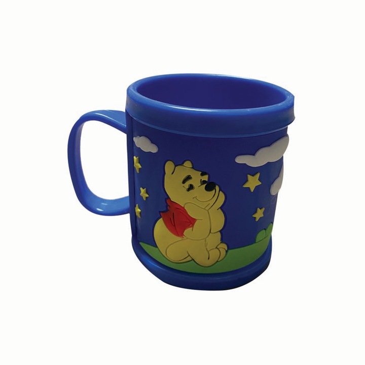 Cana personalizate, Winnie the Pooh, plastic,330 ml