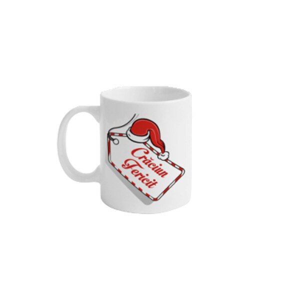 Cana model Craciun, Bg-Tech, 300ml