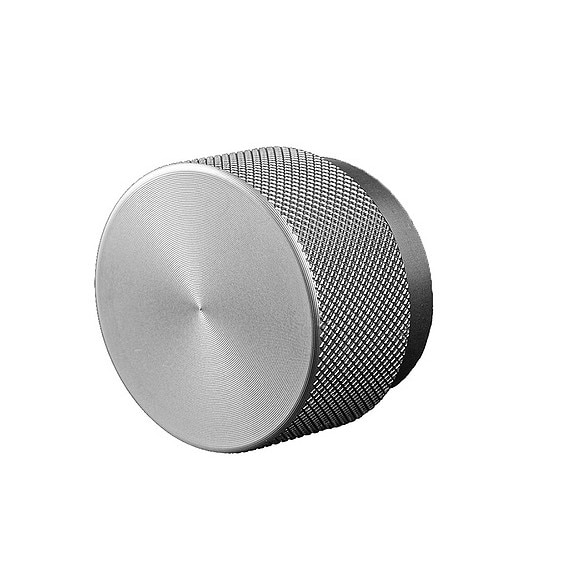Buton pentru mobilier Graf Big, finisaj otel inoxidabil, D:50 mm