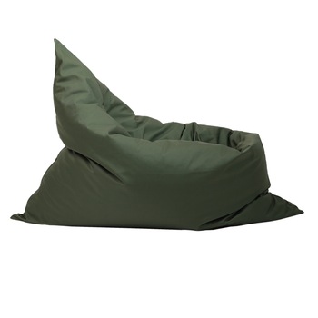 Fotoliu pentru copii sau adulti cu husa detasabila, kaki, 120 x 100 cm Fotoliu pentru copii sau adulti cu husa detasabila, kaki, 120 x 100 cm