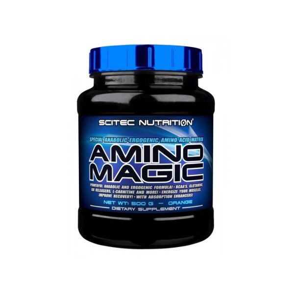 Supliment Alimentar Amino Magic Aroma Portocala 500 grame Scitec Nutrition