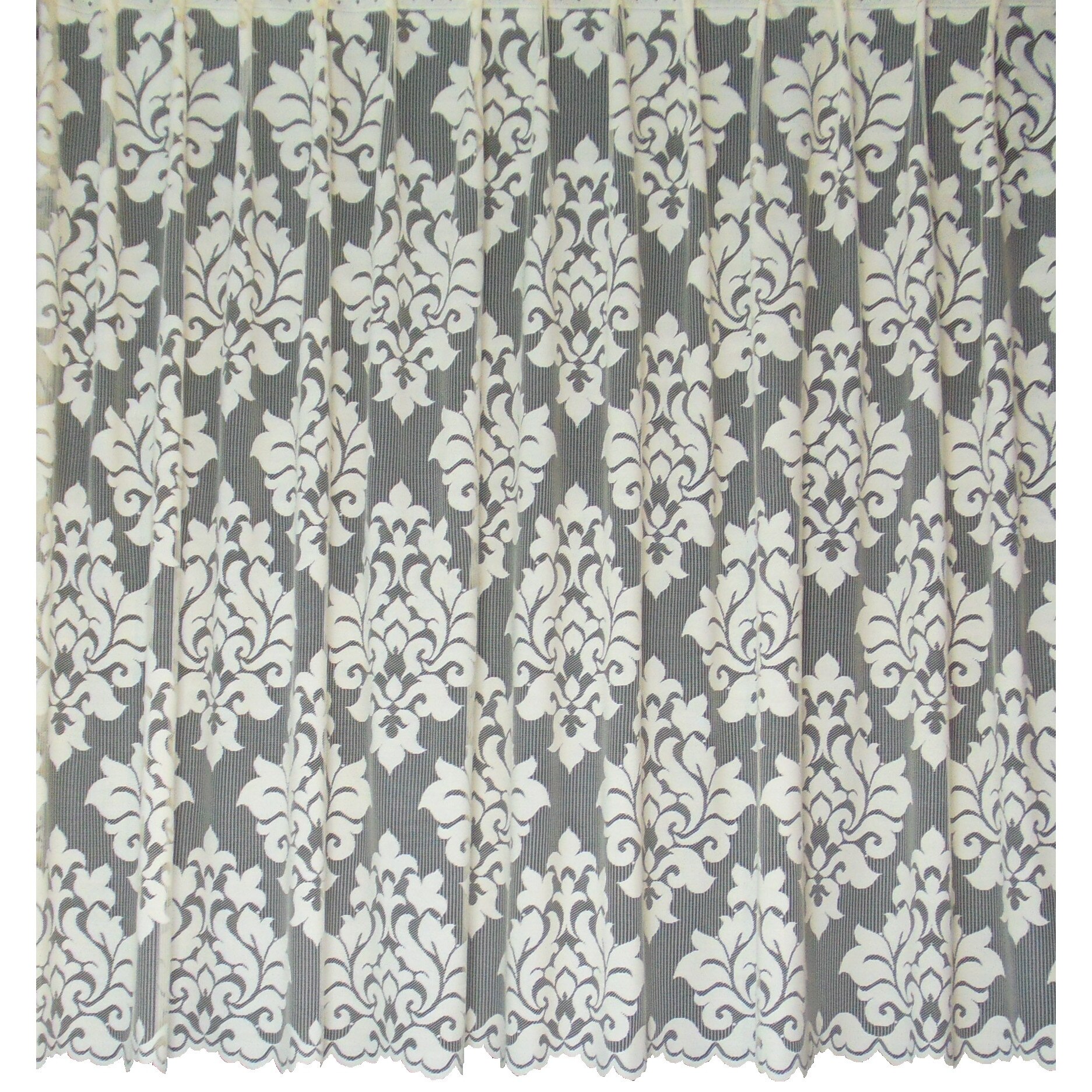 Perdea Trei Stejari, model 051193, uni, 450 x 260 cm, crem