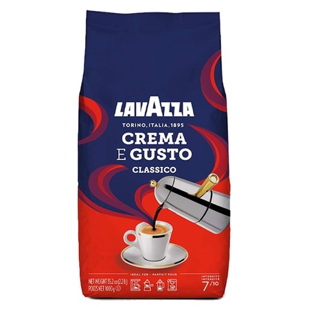 Cafea boabe Lavazza Crema e Gusto Classico, 1kg