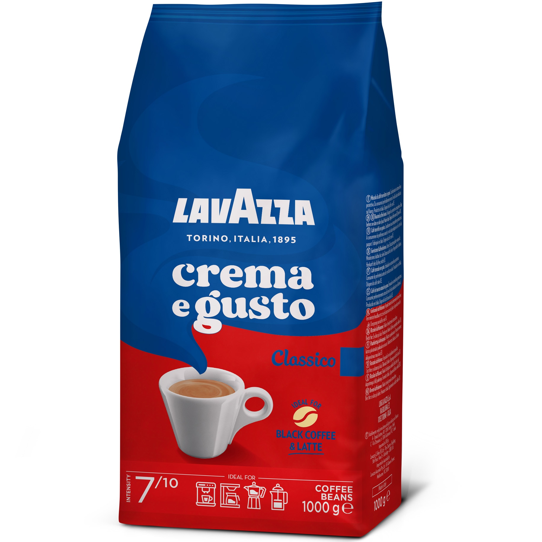 Lavazza Crema e Gusto Classico szemes kávé, 1 kg - eMAG.hu