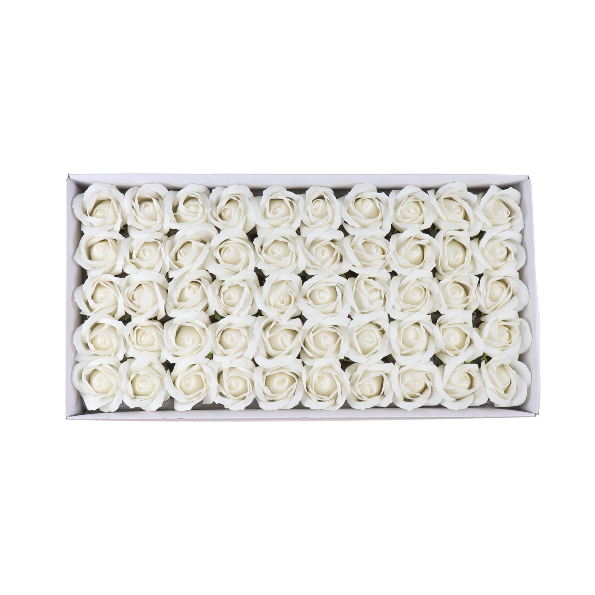 Trandafiri din sapun, 50 buc/Set, CD2573-Alb 17