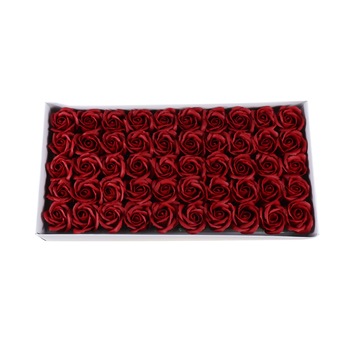 Trandafiri din sapun, 50 buc/Set, CD2573-Rosu inchis 6 Trandafiri din sapun, 50 buc/Set, CD2573-Rosu inchis 6