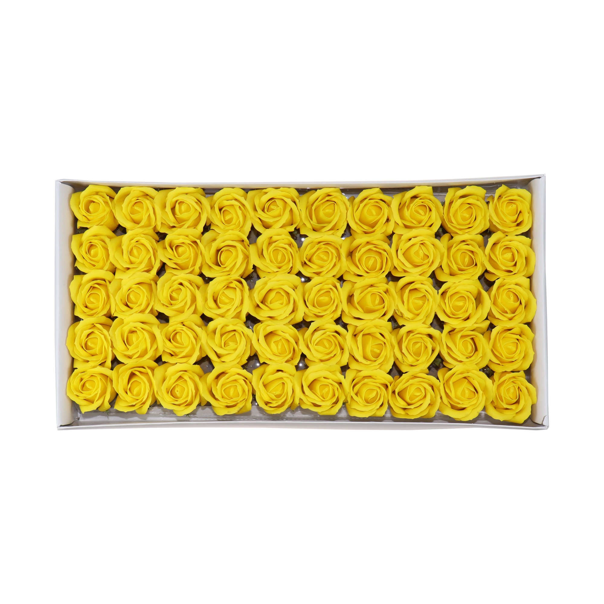 Trandafiri din sapun, 50 buc/Set, CD2573-Galben 22