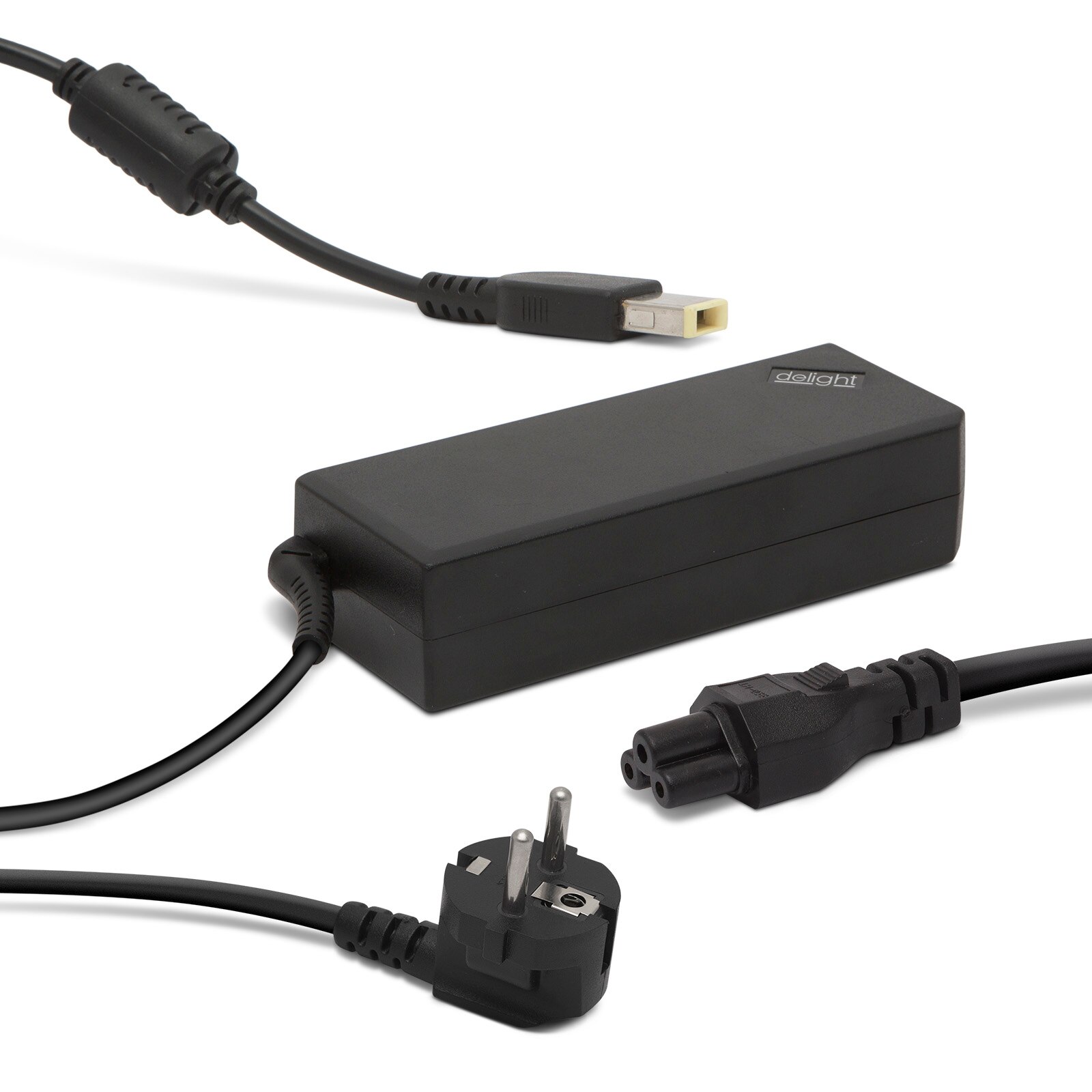 Adaptor retea Delight, pentru laptop Lenovo, 90W / 20V / 4.5A, protectie la supratensiune, supracurent si scurtcircuit