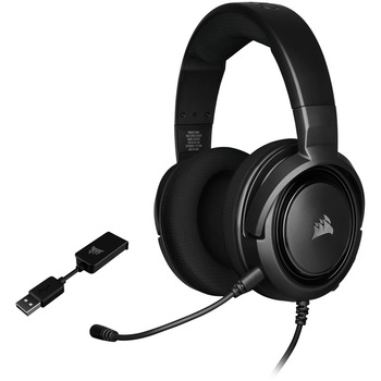 Casti gaming Corsair HS45, Surround 7.1, Carbon Casti gaming Corsair HS45, Surround 7.1, Carbon