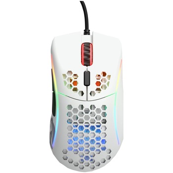 Mouse gaming Glorious Model D Minus, Ultrausor 61g, Alb Mat Mouse gaming Glorious Model D Minus, Ultrausor 61g, Alb Mat