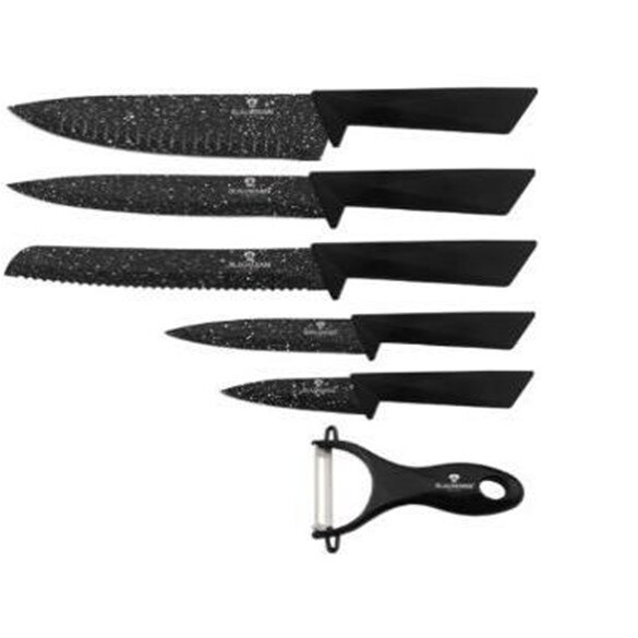 Set cutite 6 piese,Berlinger Haus-Blaumann,negru
