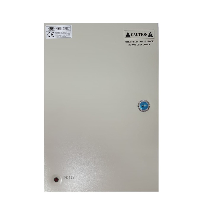 Sursa alimentare 12V / 30A cu 18 canale POWER BOX30A