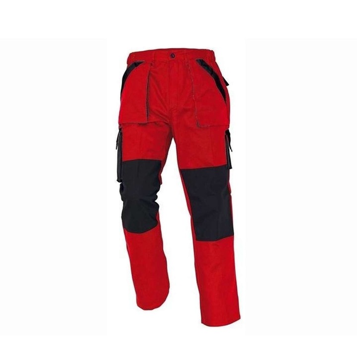 Pantaloni, Cerva, MAX rosu-negru, masura 58