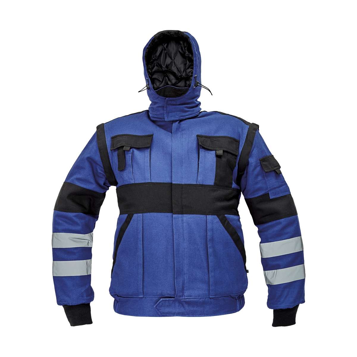 Jacheta, Cerva, MAX WINTER REFLEX albastru/negru, masura 56