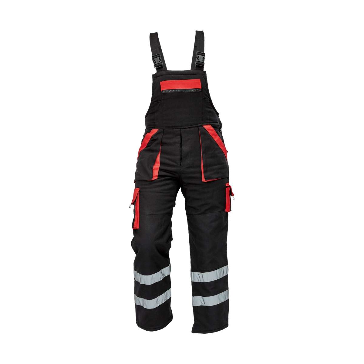 Salopeta, Cerva, MAX WINTER RFLX negru/rosu, masura 50