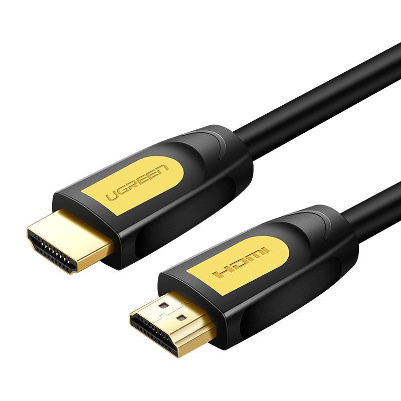 Cablu HDMI 1.4 UGREEN HD101, FullHD 60Hz, 10m (negru si galben)