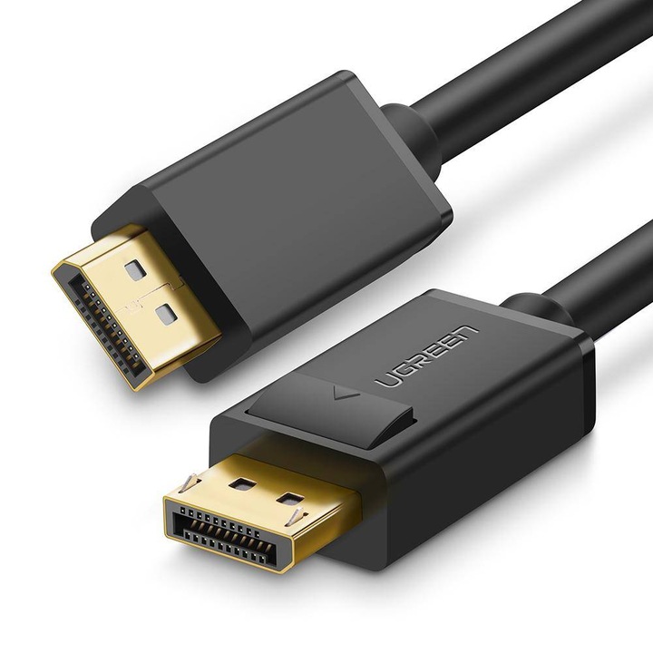 UGREEN DP102 DisplayPort kábel, 4K, 3D, 3m (fekete)