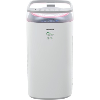 Purificator Heinner HPA-M500, CADR 500 m3/h, 35 W, Control touch, Mod Silentios, Filtru multiplu, Sistem dublu purificare, Indicator calitate aer, Alb Purificator Heinner HPA-M500, CADR 500 m3/h, 35 W, Control touch, Mod Silentios, Filtru multiplu, Sistem dublu purificare, Indicator calitate aer, Alb
