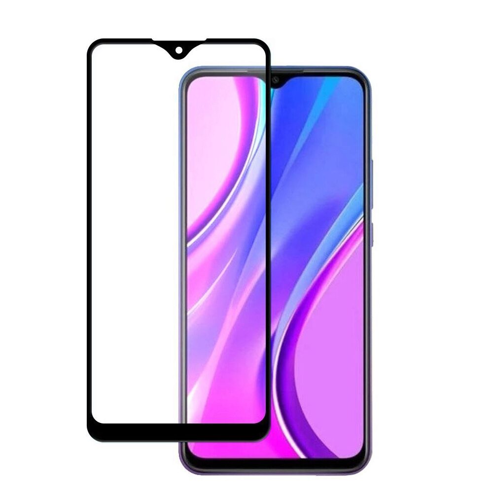 Folie Sticla Flexibila Wozinsky pentru Xiaomi Redmi 9, Full Cover, 9H, Negru