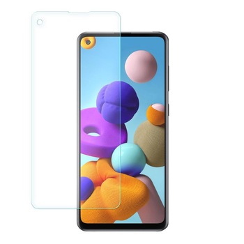 Folie Protectie Sticla Wozinsky 9H pentru Samsung Galaxy A21s, Transparenta Folie Protectie Sticla Wozinsky 9H pentru Samsung Galaxy A21s, Transparenta