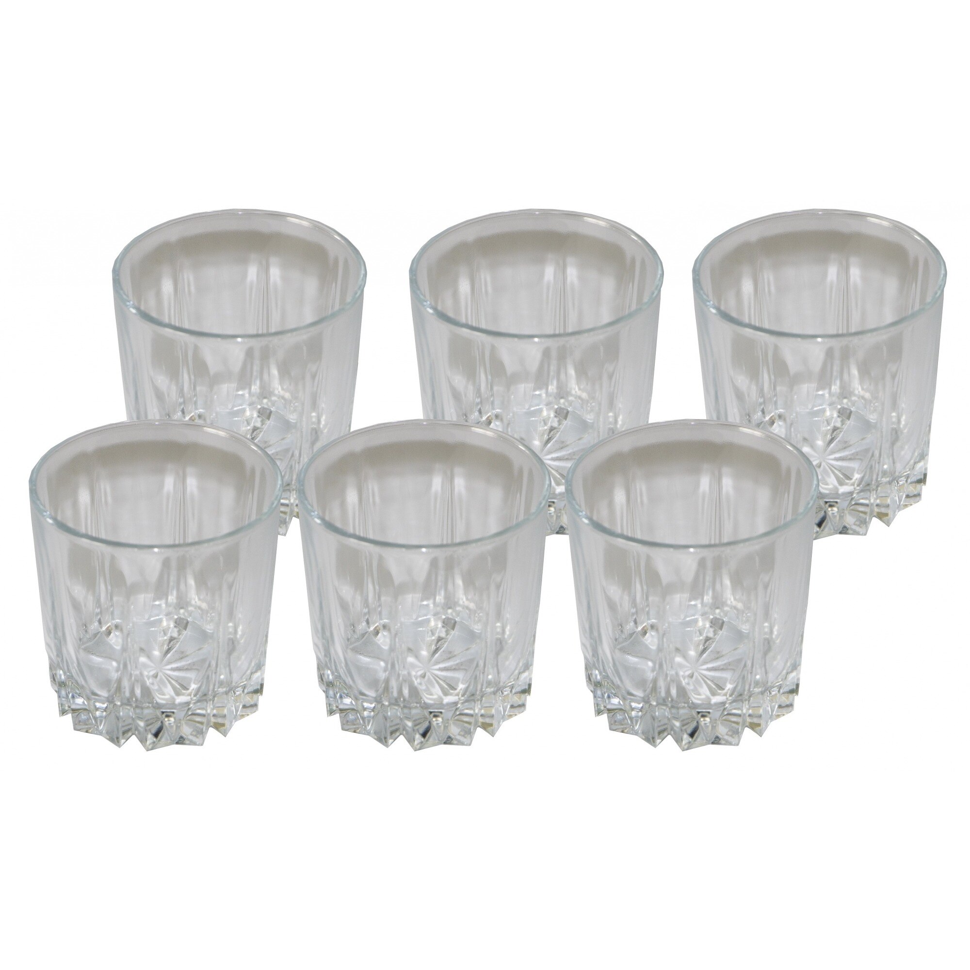 Set 6 pahare wiskey pasabahce, 200 ml, Transparente