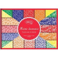 hartie decorativa daco a4 model frunze 20 colitop 120 gm 5 culori imagen 41_0_
0