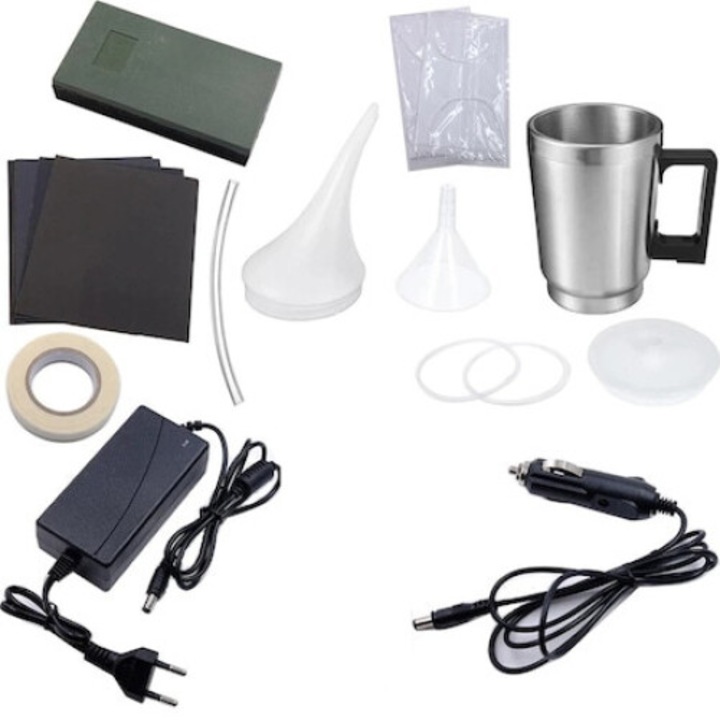 Kit restaurare faruri cu polimer lichid JBM - include 600ml substanta