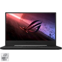 Laptop Gaming ASUS ROG Zephyrus S15 GX502LXS cu procesor Intel® Core™ i7-10875H pana la 5.10 GHz, 15.6", Full HD, 300Hz, 32GB, 1TB SSD, NVIDIA® GeForce® RTX 2080 SUPER™ Max-Q 8GB Optimus, Free DOS, Black