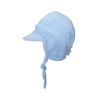 Sapca Mic Pitic S40NN din catifea captusita cu bumbac, Bleu Sapca Mic Pitic S40NN din catifea captusita cu bumbac, Bleu