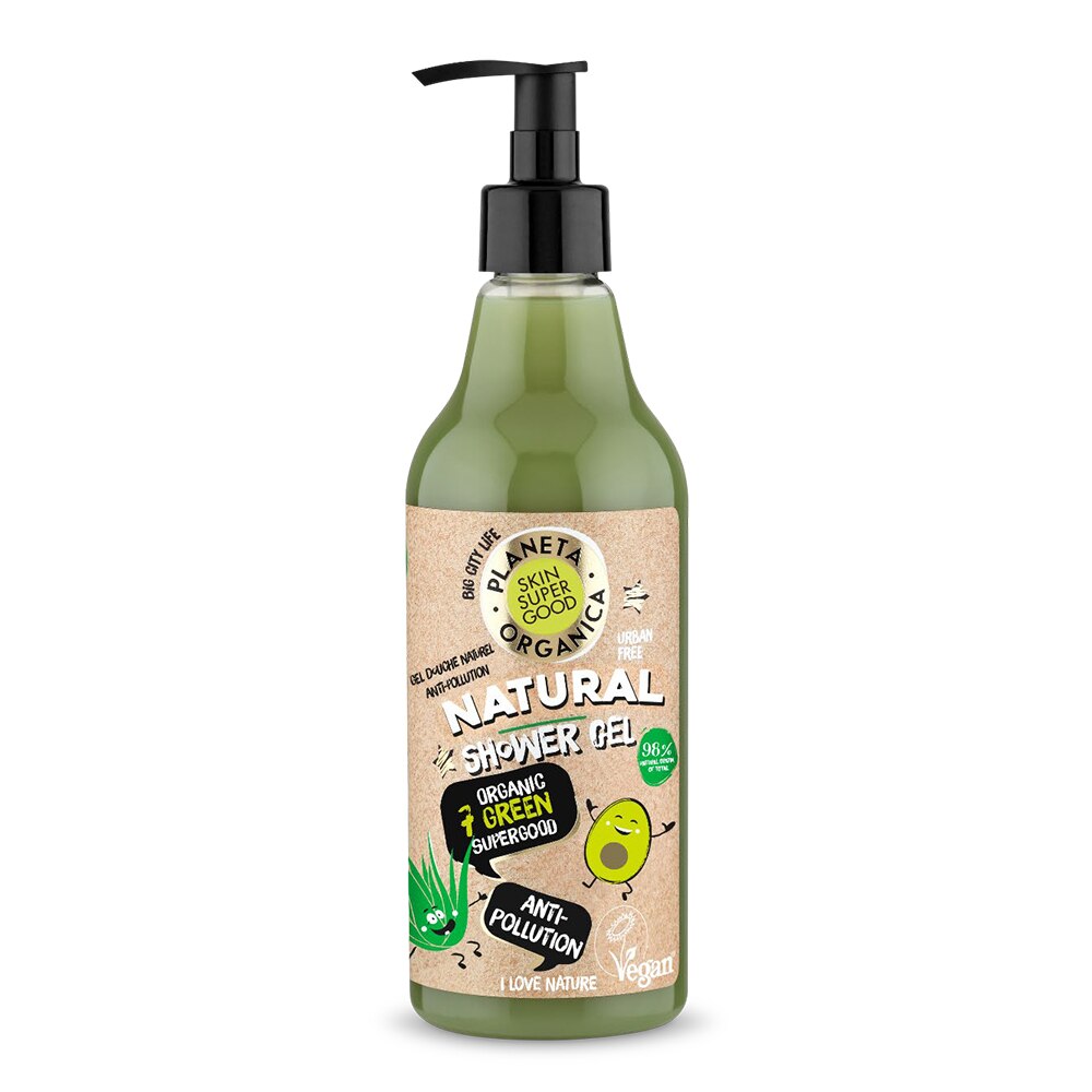 Gel de dus Organic Shop Skin Super Good Anti Pollution 500 ml