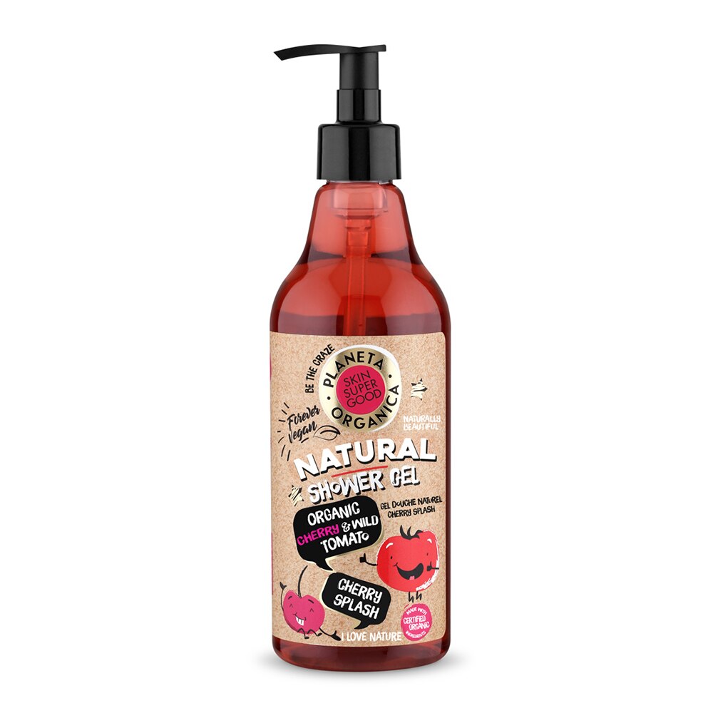 Gel de dus Organic Shop Skin Super Good Cherry Splash 500 ml