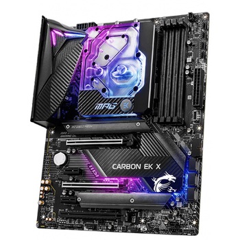 Placa de baza MSI MPG Z490 CARBON EK X, Socket 1200 Placa de baza MSI MPG Z490 CARBON EK X, Socket 1200