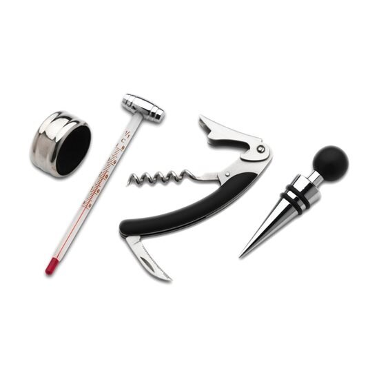 Set 4 accesorii pentru sticla de vin