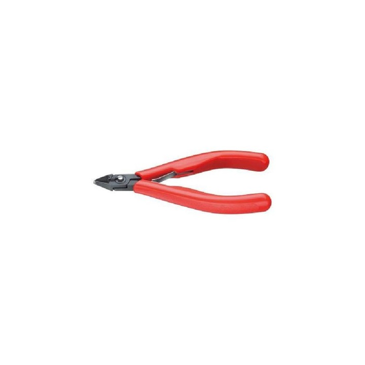 Knipex elektronikai oldalcsípő fogó fazettával, 125mm