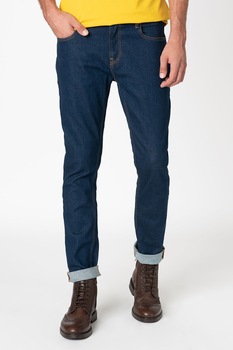 Scotch & Soda, Blugi super slim fit, Bleumarin, W29-L32 Scotch & Soda, Blugi super slim fit, Bleumarin, W29-L32