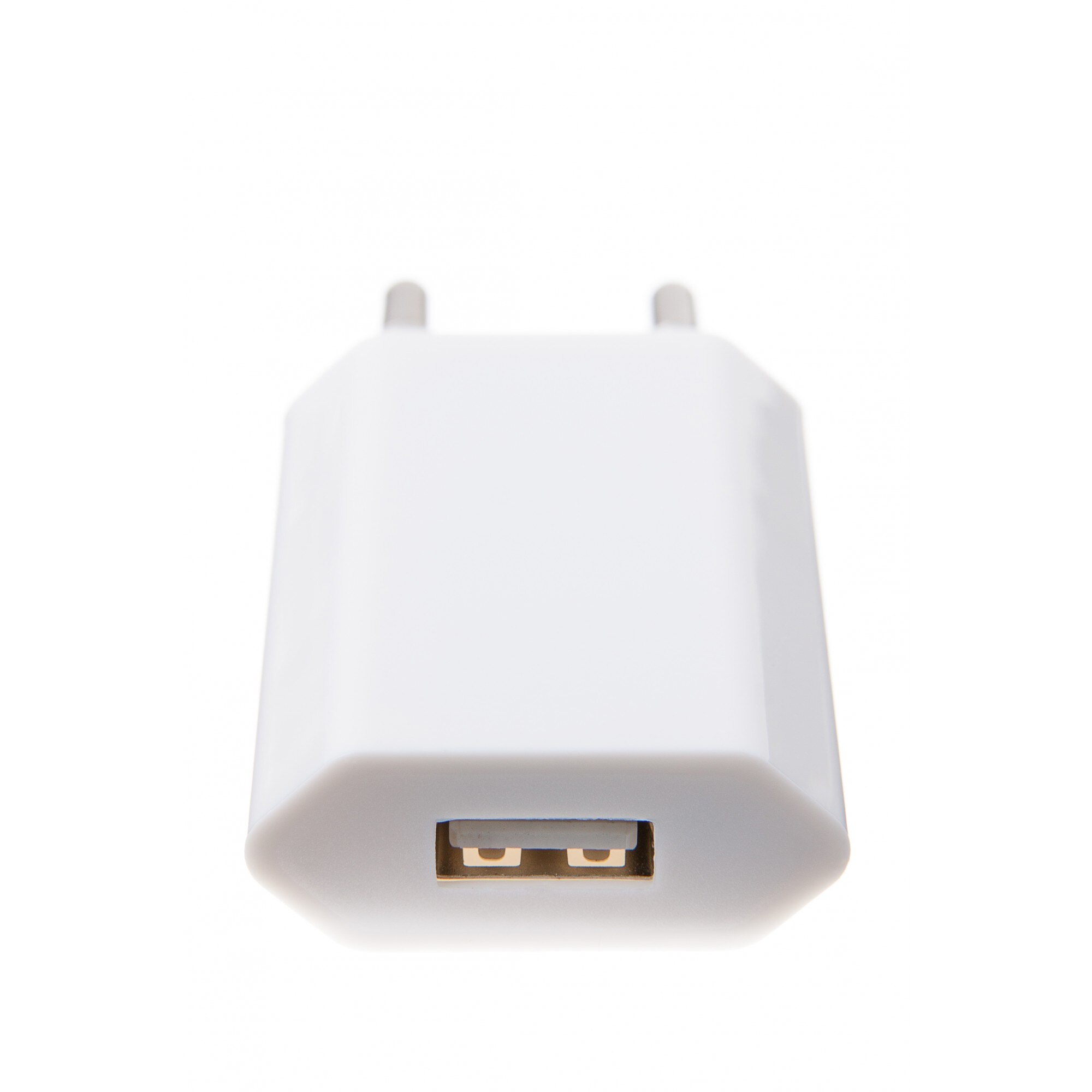 Incarcator retea Apple , GKWSJai01, 5W, 1A cu slot USB 2.0, Alb