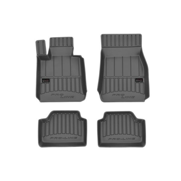 Set 4 covorase auto tip tavita Frogum, Cauciuc, pentru BMW 1 (F20) 07.11-06.19 HATCHBACK, Negru