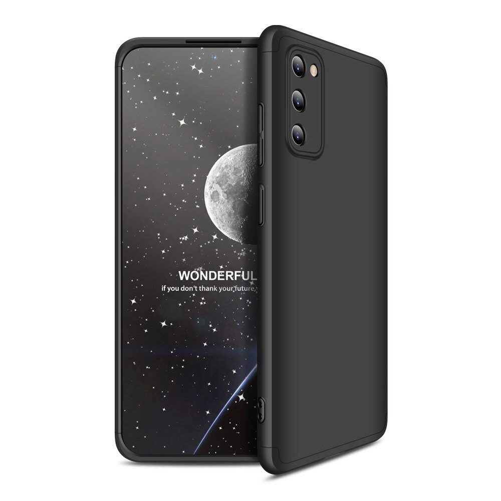 Husa 360° GKK (Protectie Completa) pentru Samsung Galaxy A41, Negru