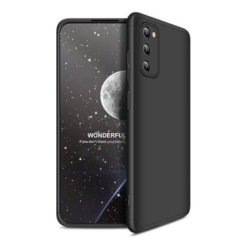 Husa 360° GKK (Protectie Completa) pentru Samsung Galaxy A41, Negru Husa 360° GKK (Protectie Completa) pentru Samsung Galaxy A41, Negru