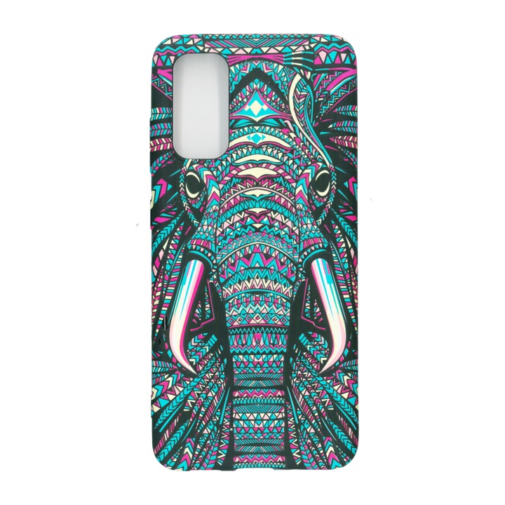 Husa protectie spate cu efect fosforescent, LUXO M4, pentru Samsung Galaxy S20