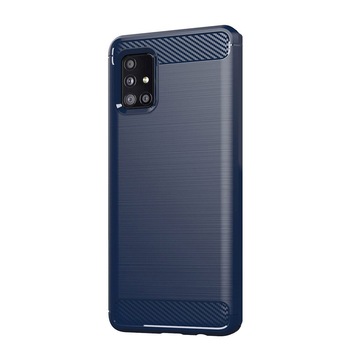 Husa Flexibila Antisoc Carbon pentru Samsung Galaxy A51 5G / A516, Grafit Husa Flexibila Antisoc Carbon pentru Samsung Galaxy A51 5G / A516, Grafit
