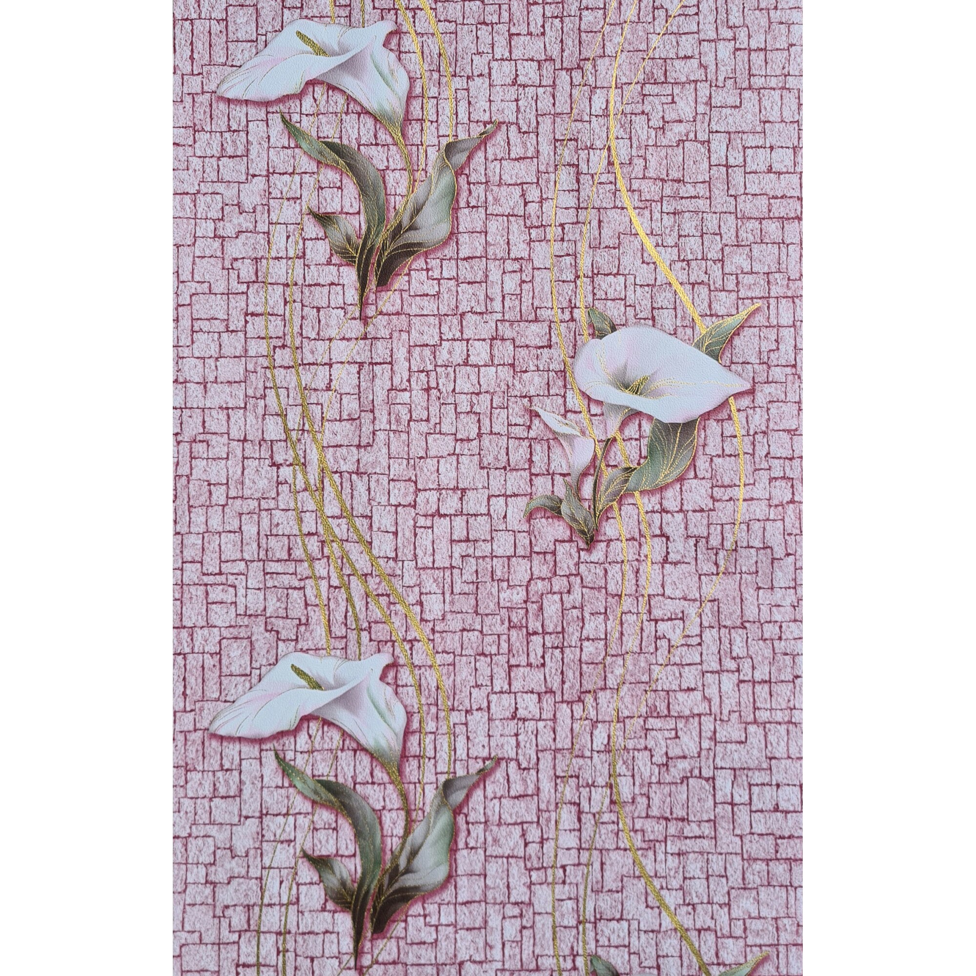 Tapet DEGRETS 063-10 hartie Lina bordo, 0.53m x 10.05m, 5.3 mp